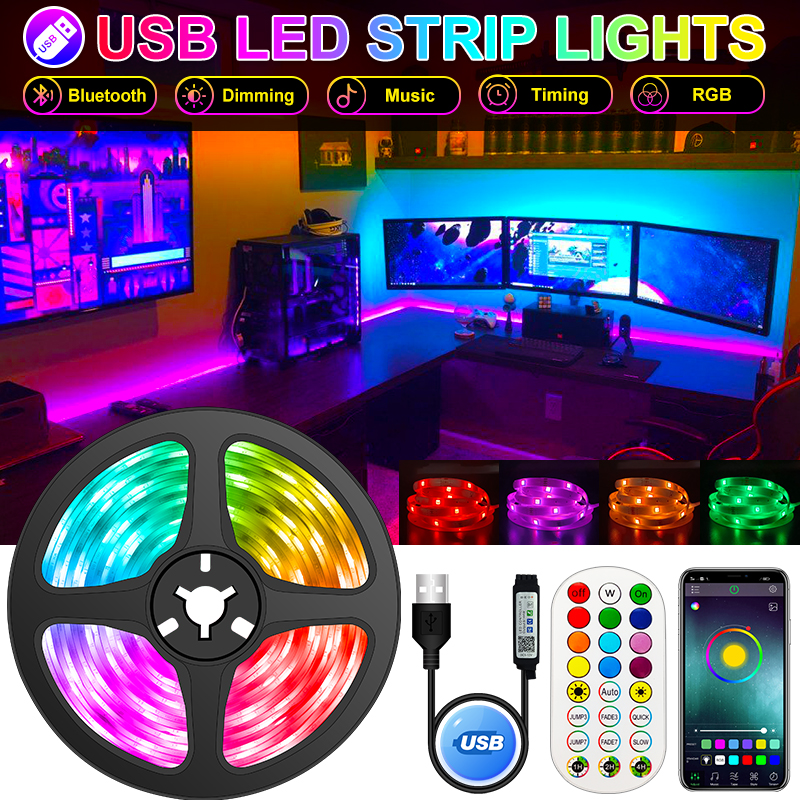 5050 LED Ʈ   USB SMD 5V RGB LED ..